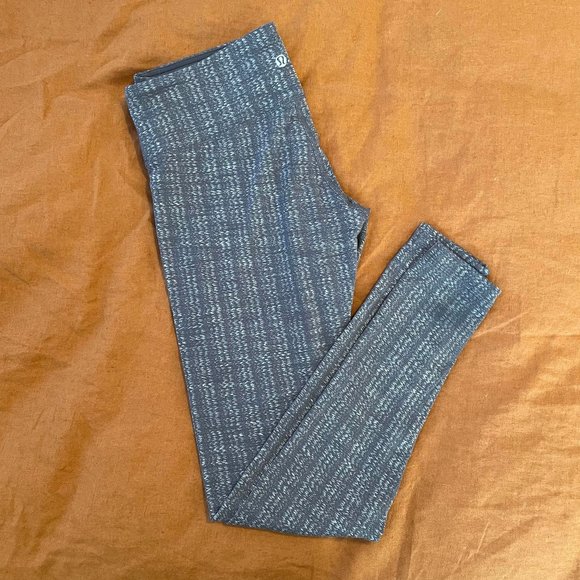 lululemon athletica Pants - Light Grey Pattern Lululemon Leggings